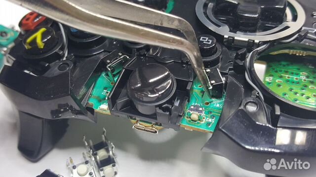 Ремонт геймпадов PS xbox, игровых мышек, клавиатур