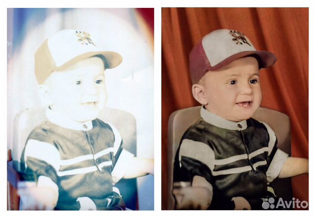 Реставрация, ретушь и колоризация фото