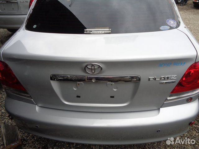 Крышка багажника Toyota Platz NCP12 1NZ-FE 2002/10