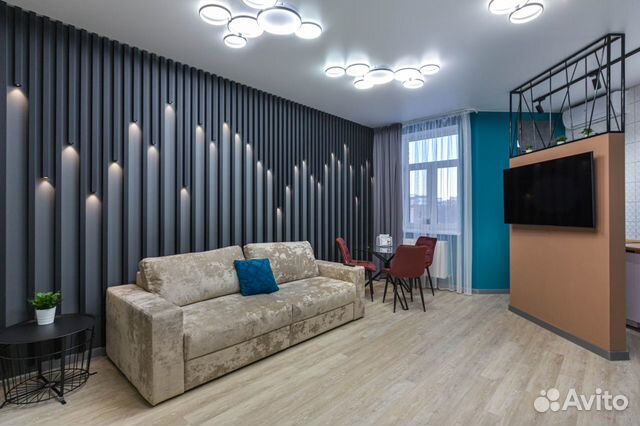 

Квартира-студия, 35 м², 2 кровати