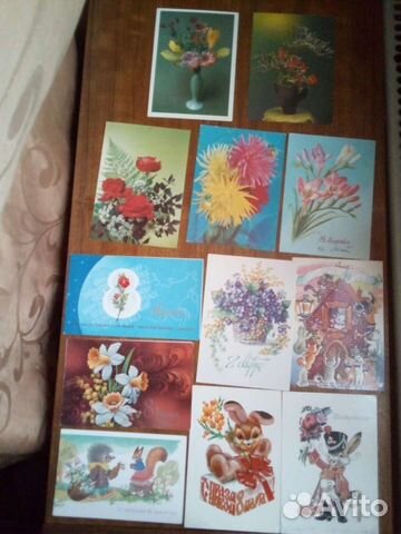 Почтовые конверты, открытки СССР