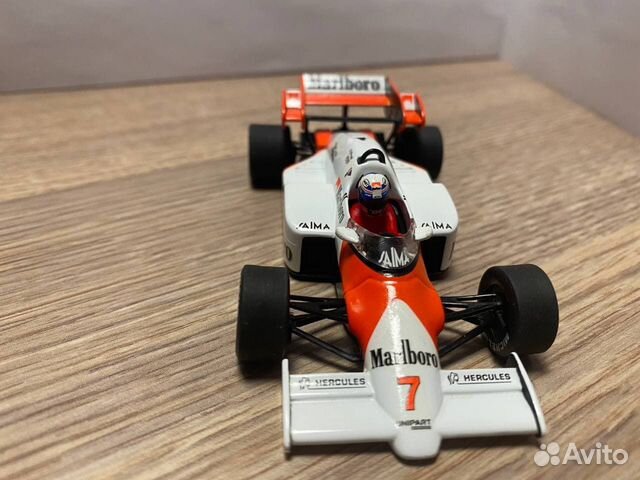 Minichamps mclaren F1 MP4/2 TAG turbo N7 season 1