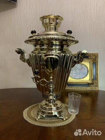 Самовар рюмка В.И. Шемарин 7 л