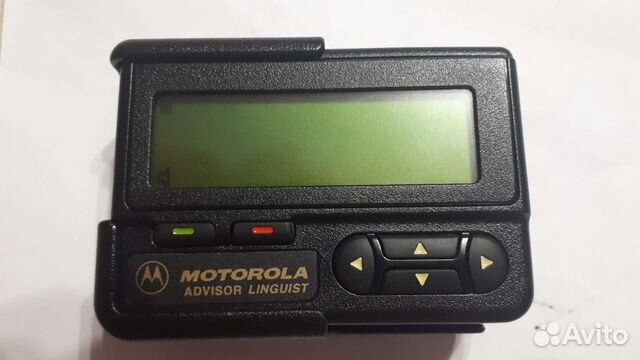 Пейджер Motorola Advisor новый