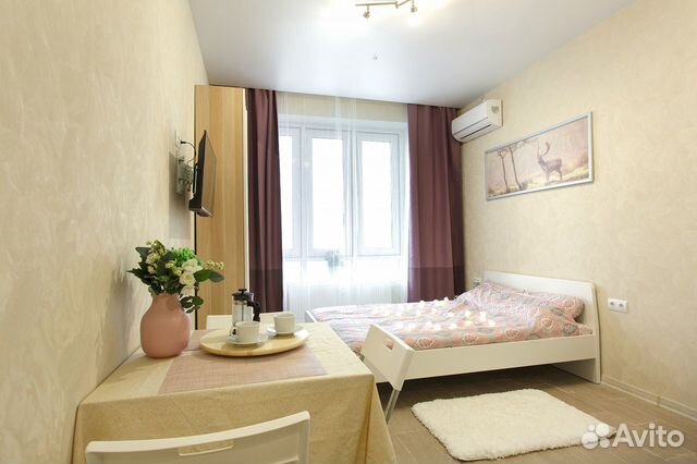 

Квартира-студия, 25 м², 1 кровать