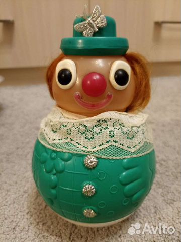 Неваляшка Клоун СССР