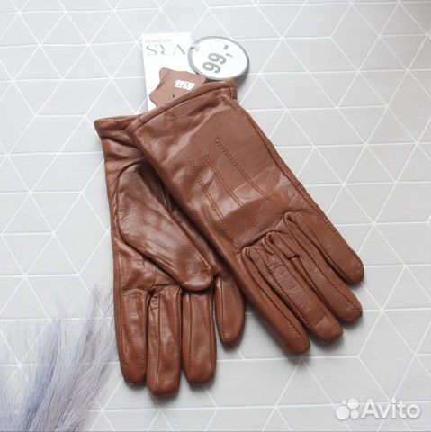 Км Перчатки натуральная кожа (жен)