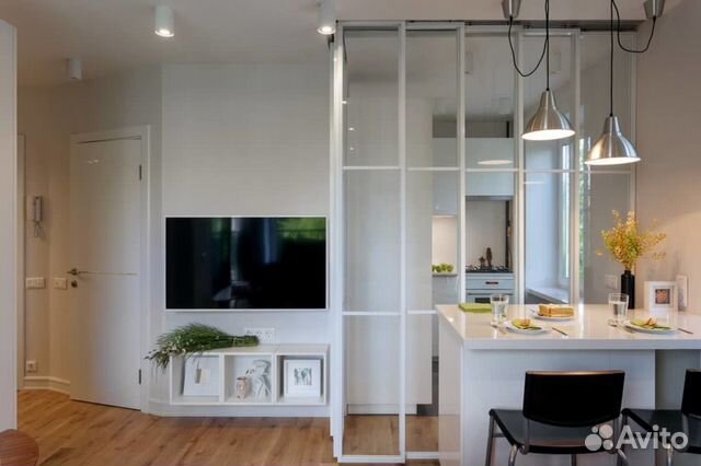 

Квартира-студия, 35 м², 1 кровать