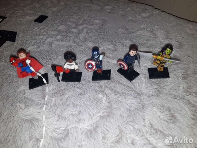 Lego Marvel минифигурки