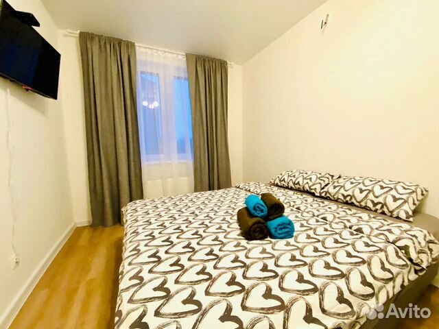 

1-к. квартира, 39 м², 3 кровати