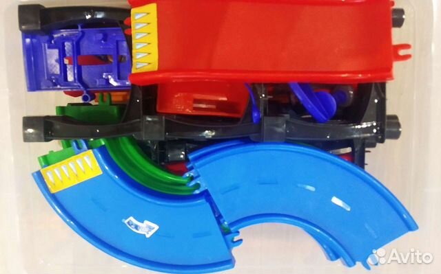 Автодорога, трек многоуровневый