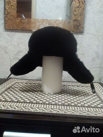 Меховая мужская шапка