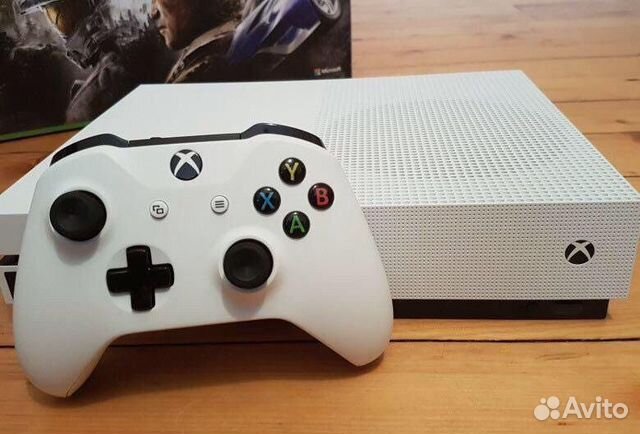 Xbox One s 1tb с играми