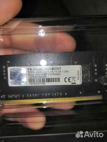 Оперативная память ddr4 8gb 2400