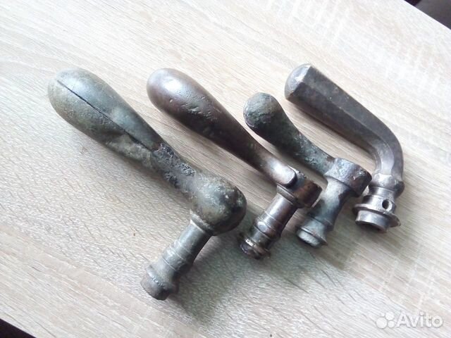 Царские дверные ручки бронза