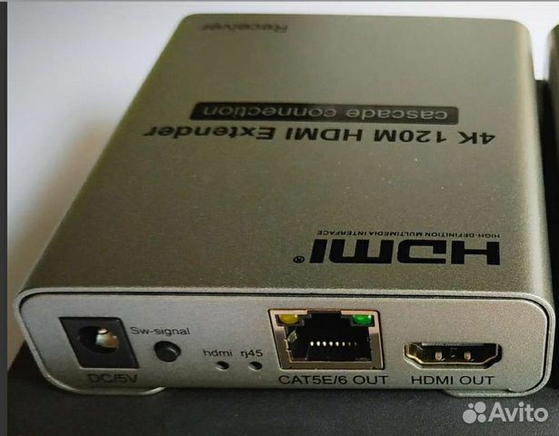 Rx приемник на 120 метров, для удлинителя 2*6 hdmi