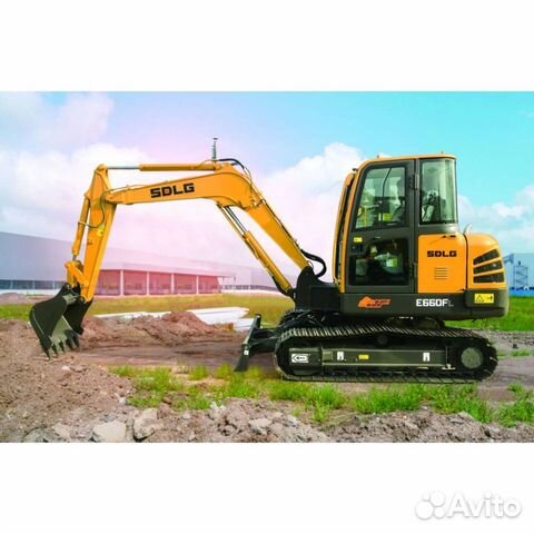 Мини-экскаватор SDLG (LGCE) E660FL, 2023