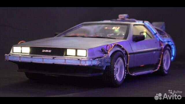 Проект Delorean 1:8 для печати на 3д принтере