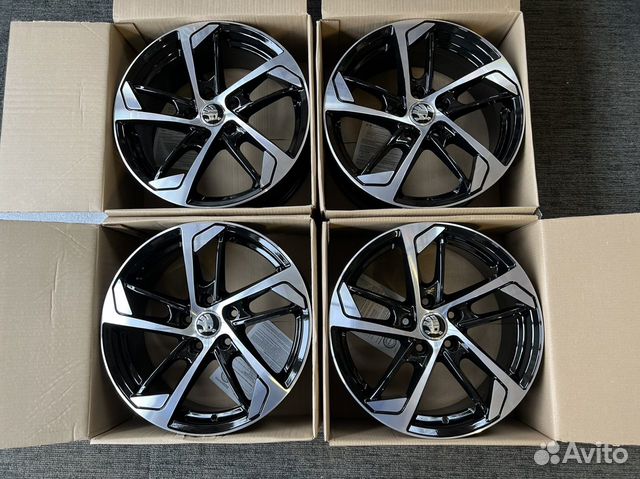 Новые комплект R17 на Skoda Karoq Kodiaq Octavia