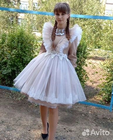 Фартук школьный на выпускной