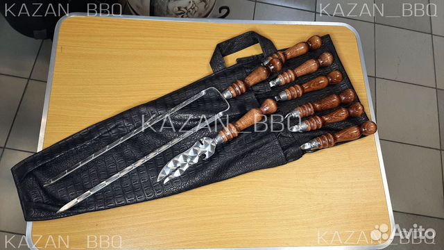 Набор шампуров в чехле