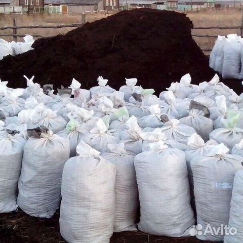 Плодородный грунт в мешках