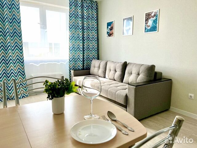 

1-к. квартира, 41,6 м², 2 кровати