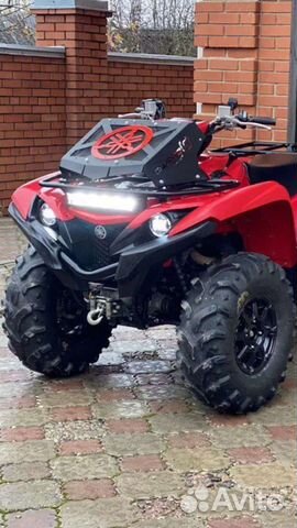 Вынос радиатора yamaha grizzly