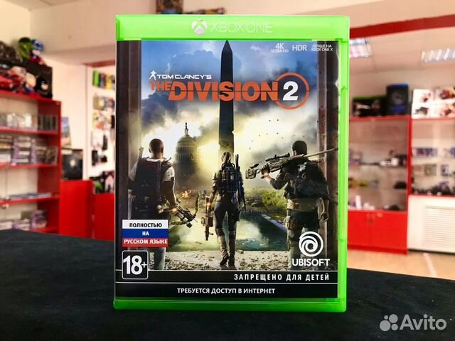 Диск Xbox One The Division 2