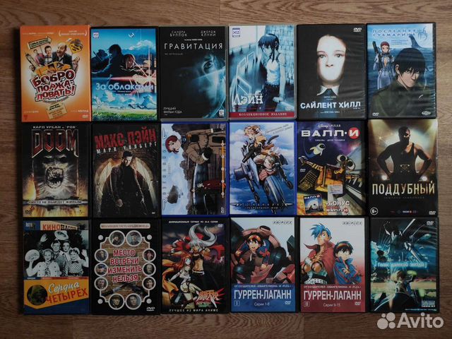 DVD - Аниме, сериалы, фильмы, мультфильмы. Редкие