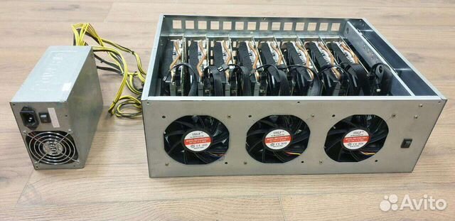 Rx580 8gb риг 8 карт