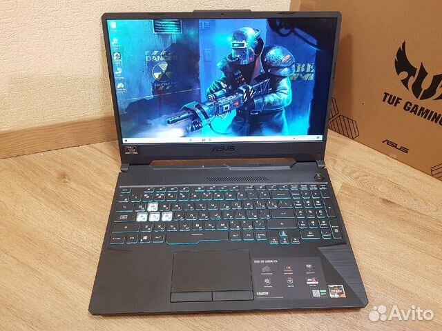 Ноутбук asus TUF Gaming A15 FX506II-HN222 черный
