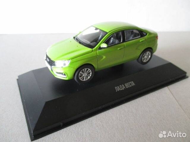 LADA Vesta. Масштабная модель 1:43. DeAgostini №1