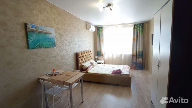 

Квартира-студия, 28 м², 1 кровать