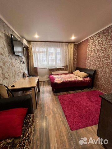 

Квартира-студия, 27 м², 2 кровати
