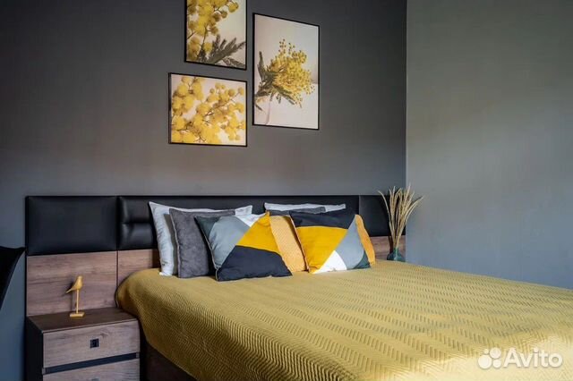 

1-к. квартира, 55 м², 2 кровати