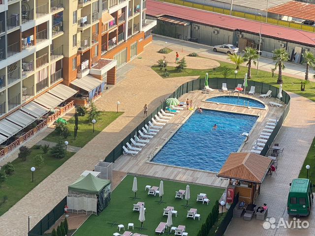 

Квартира-студия, 26 м², 2 кровати