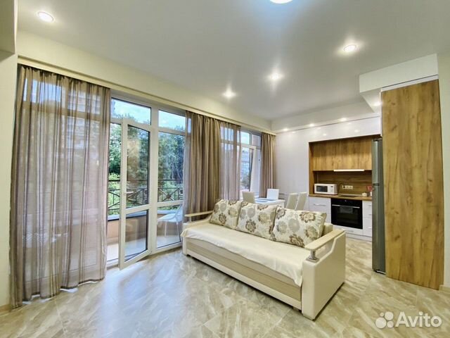 

Квартира-студия, 36 м², 2 кровати