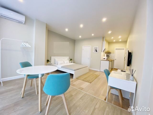 

Квартира-студия, 30 м², 1 кровать