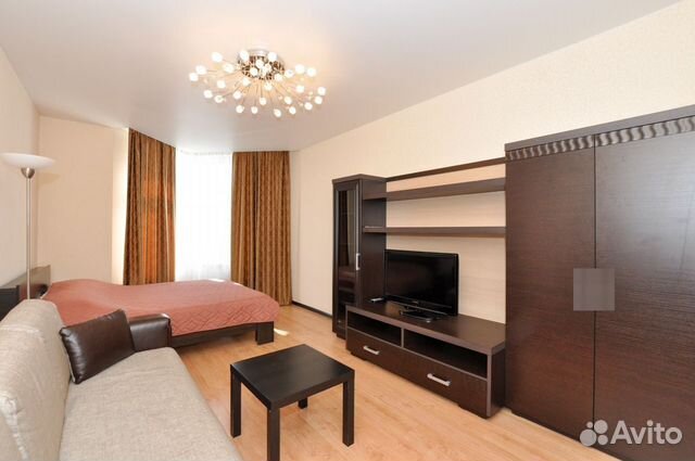 

1-к. квартира, 38 м², 2 кровати