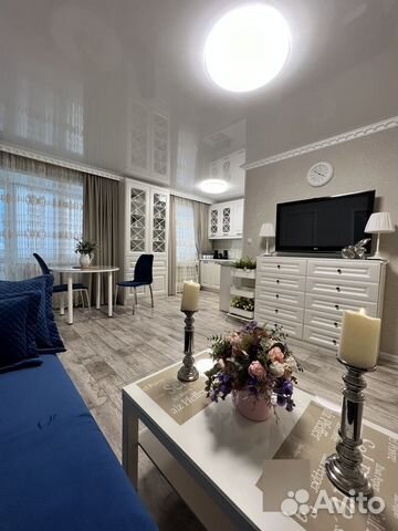 

Квартира-студия, 44 м², 2 кровати