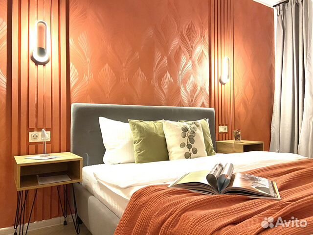 

1-к. квартира, 40 м², 2 кровати