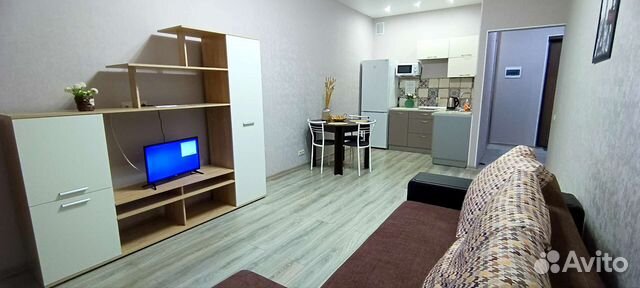 

2-к. квартира, 43 м², 2 кровати