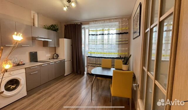 

1-к. квартира, 44 м², 2 кровати