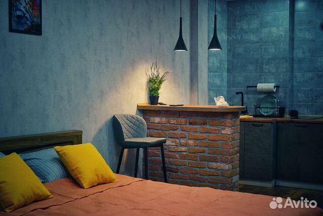 

Квартира-студия, 32 м², 1 кровать