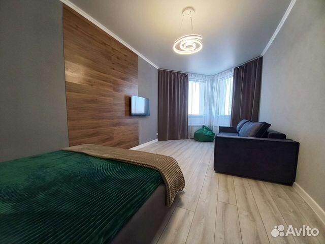 

1-к. квартира, 45 м², 3 кровати