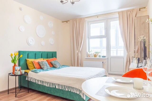 

Квартира-студия, 25 м², 1 кровать