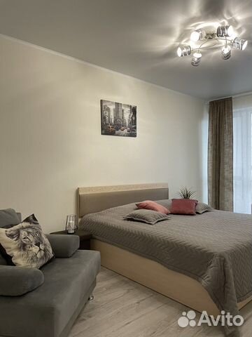 

1-к. квартира, 41 м², 3 кровати