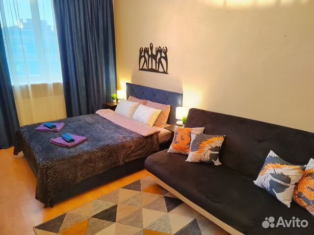 

1-к. квартира, 33 м², 2 кровати
