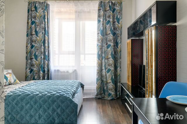 

Квартира-студия, 30 м², 1 кровать